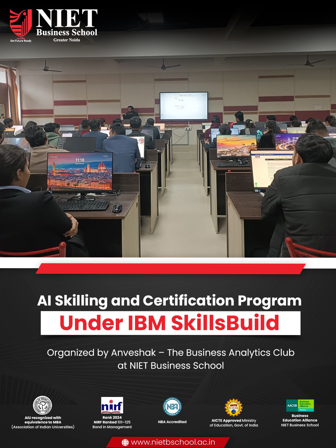 AI Skilling and Certification Program by IBM SkillsBuild at NIET