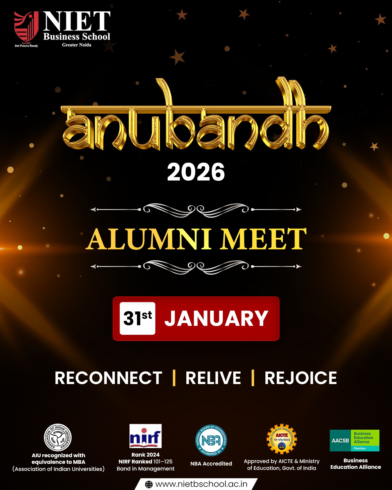 Where Memories Return: NIET Business School Alumni Evening 2026