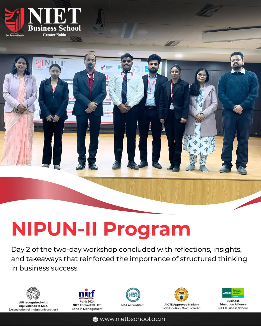 NIPUN-II Program Day 2: Real-World Business Analytics &amp; Decision-Making Workshop for PGDM 2025–27 Batch
