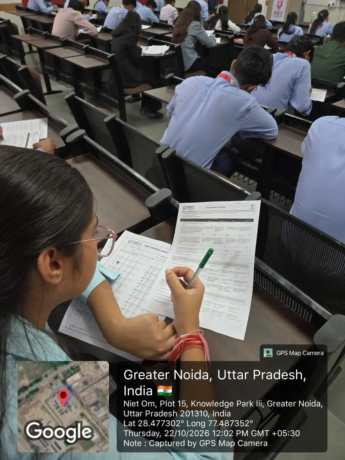 Psychometric Profiling Session by KARMIC HR Club at NIET Business School